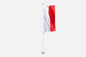 Flaga Polski pionowa